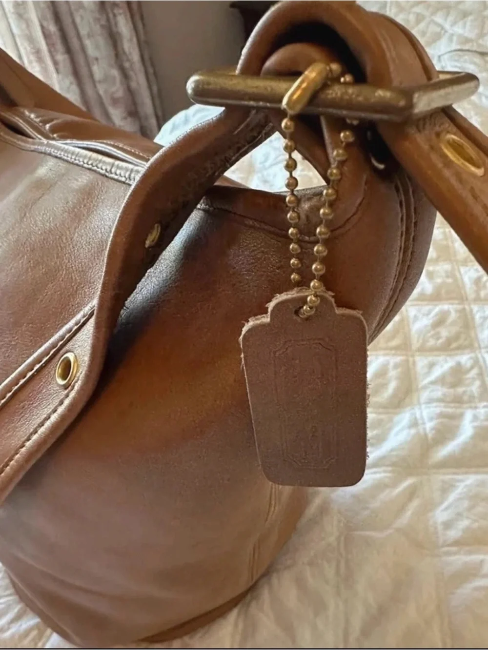 Coach saddle duffle sac  Smoking home